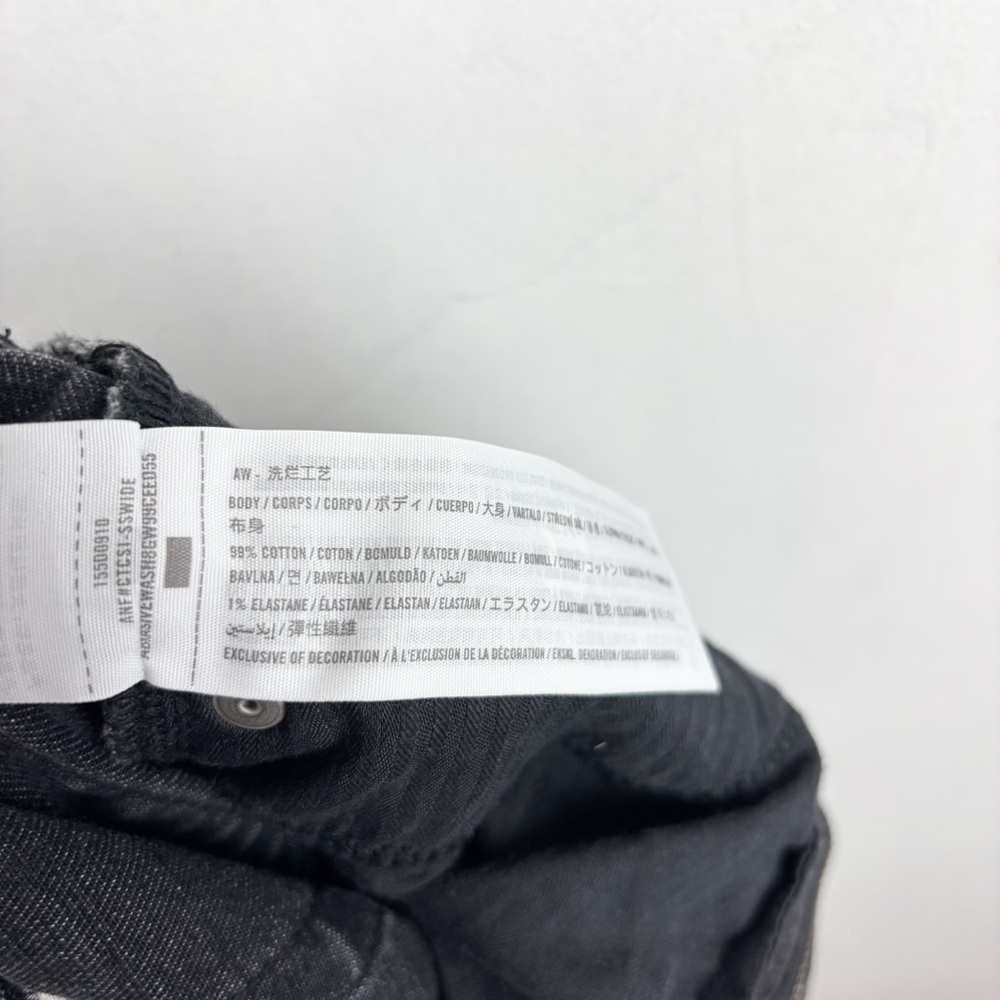 Abercrombie & Fitch Gray Ankle Straight Ultra High Rise Jeans Sz 26/2 - Picture 7 of 7